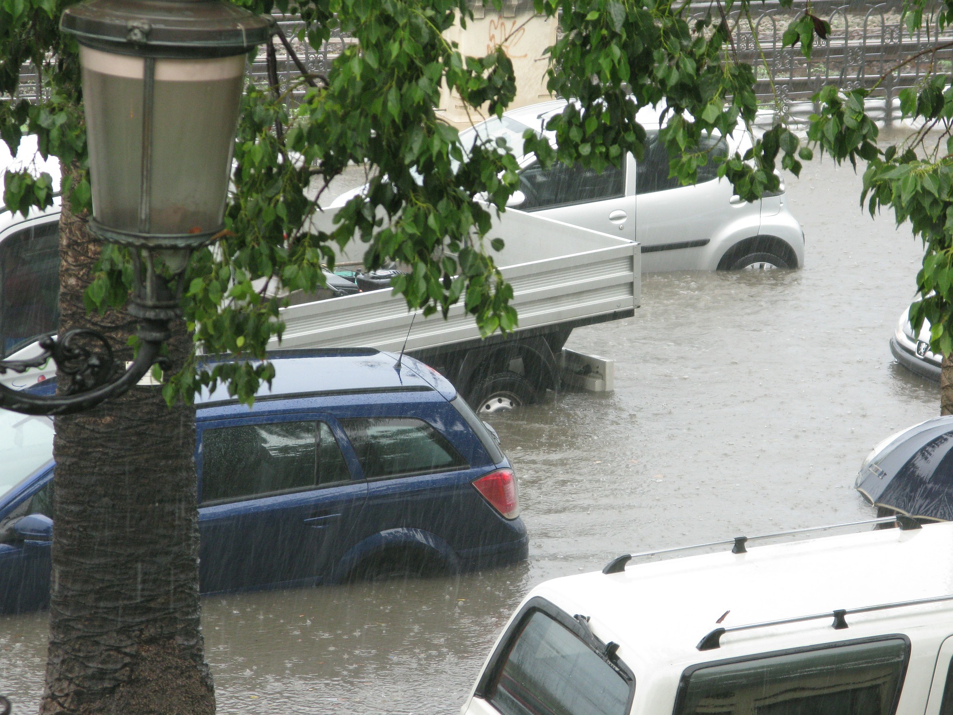 inundación en casa