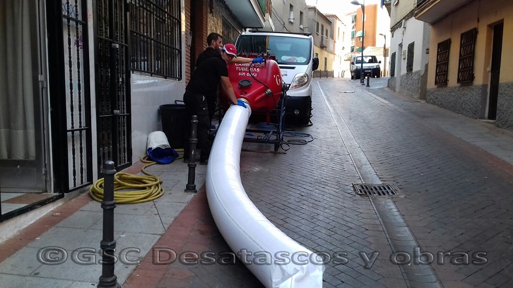 reparar una tubería sin abrir zanja