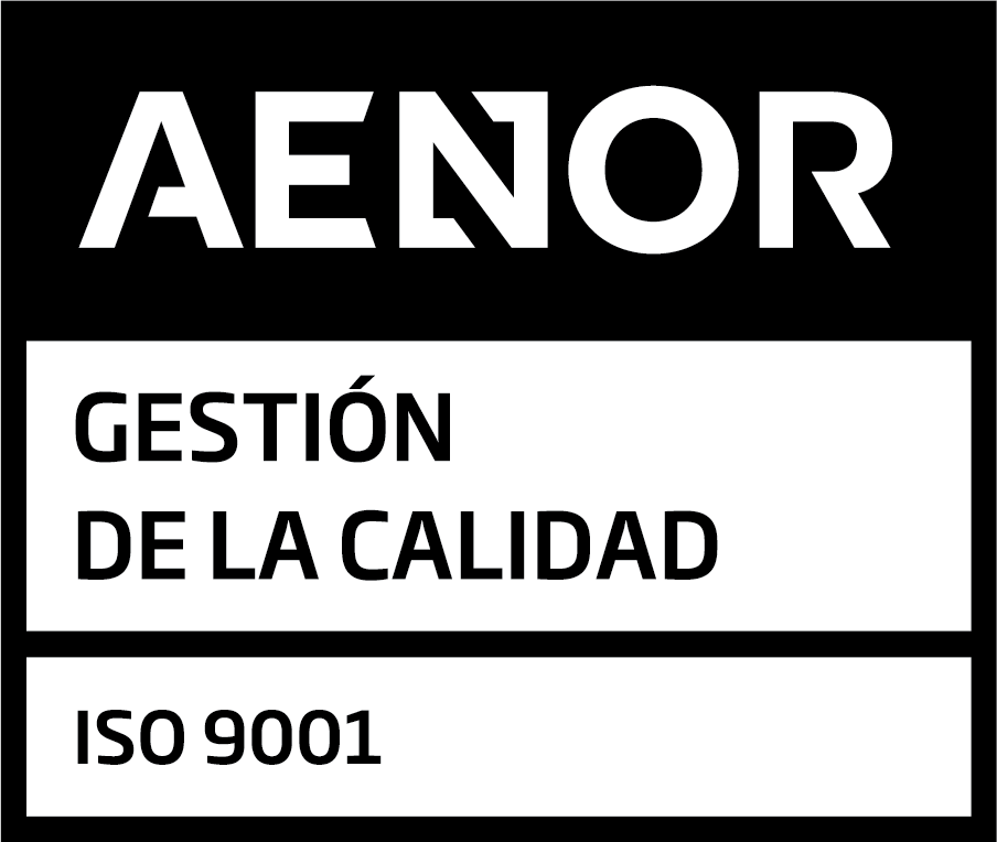 AENOR ER Empresa Registrada ISO 9001